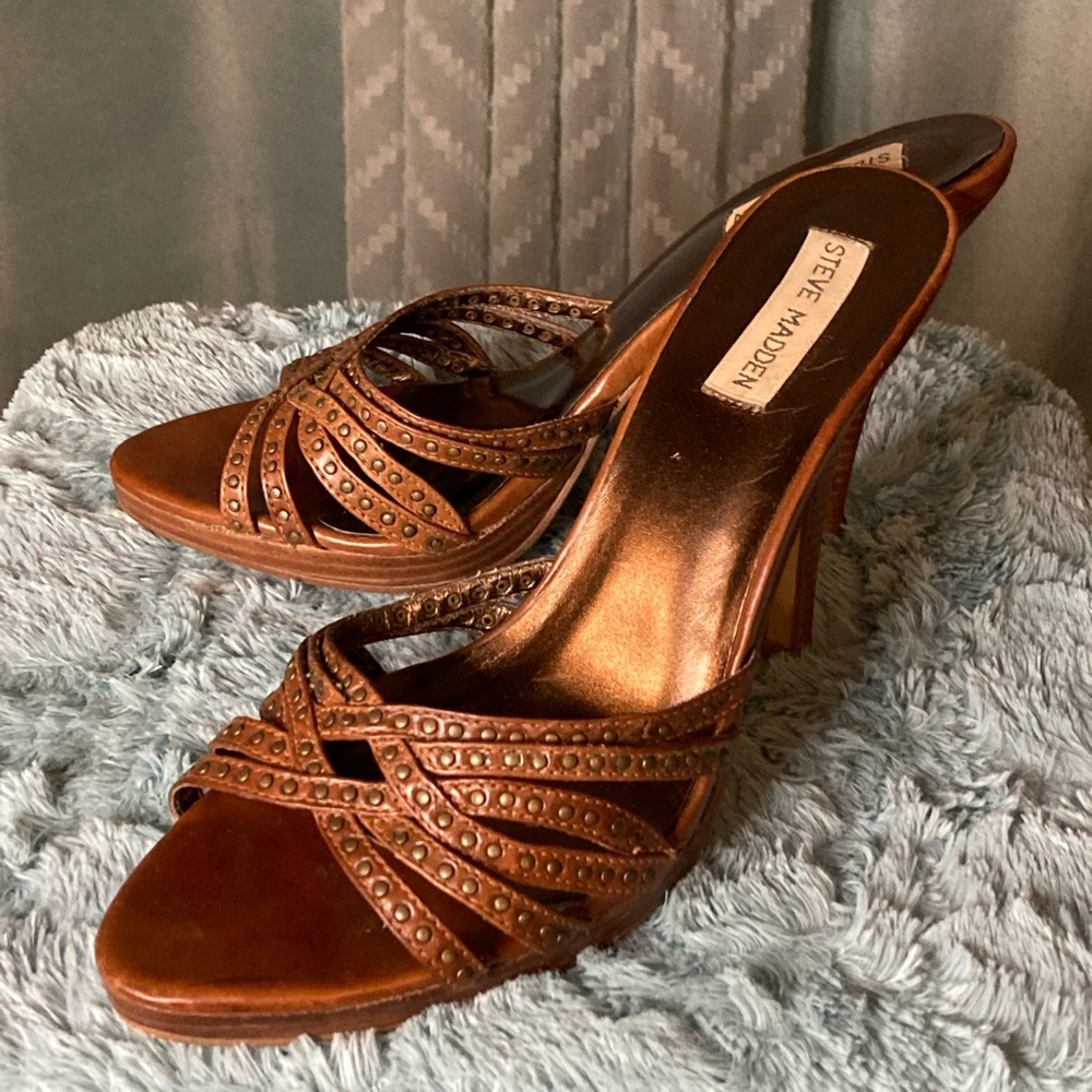 Boho Steve Madden stiletto heels